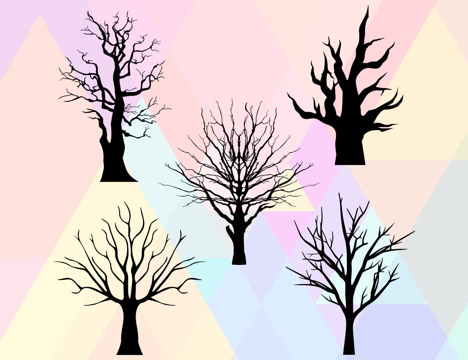 Tree Cricut Svg Tree Cut File Tree Svg File Tree Cameo