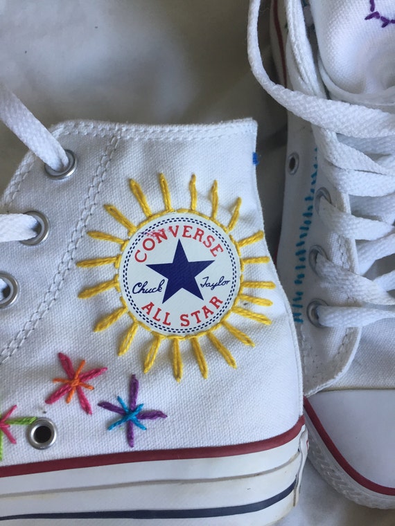 Custom Embroidered Converse