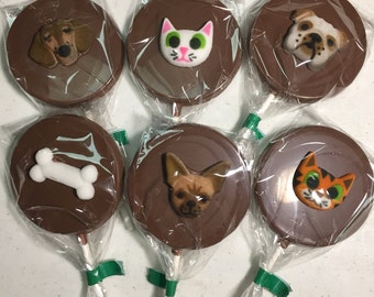 Dog lollipops Etsy