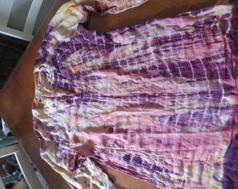 Tie dye Hippie Tunic/shirt