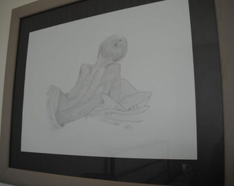 A3 pencil art
