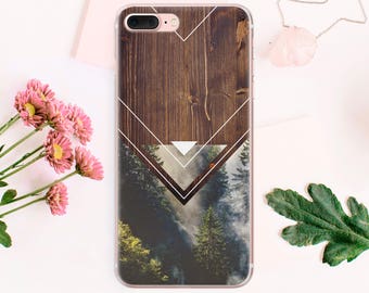 iPhone 7 Case Flowers Print iPhone 6s Case iPhone 6s Plus Case Wooden iPhone 6s Case Floral iPhone 6 Plus Cover iPhone 7 Plus Case CA_014