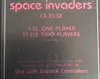 Space Invaders Desk Clock
