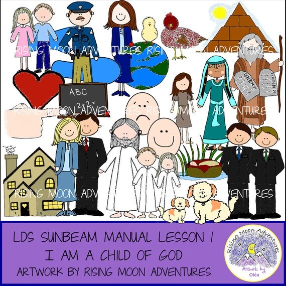 Items similar to LDS Sunbeam Manual (Primary 1) Lesson 1: Child of God ...