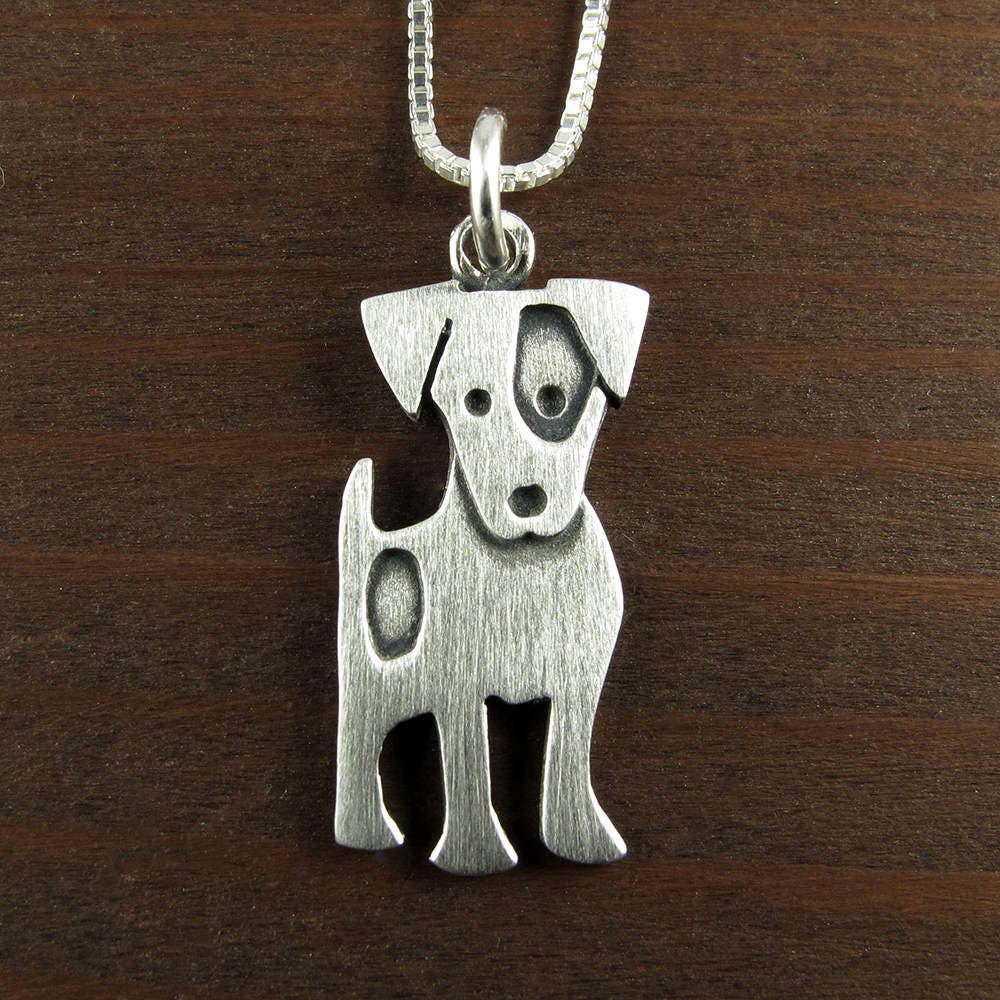 Larger Jack Russell terrier necklace / pendant