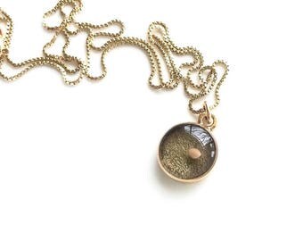 gold mustard seed necklace. confirmation gift. goddaughter keepsake. christian jewelry gifts. faith charm with bible verse. Matthew 1720.