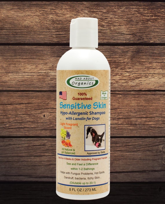 Dog Sensitive Skin HypoAllergenic Shampoo 8oz