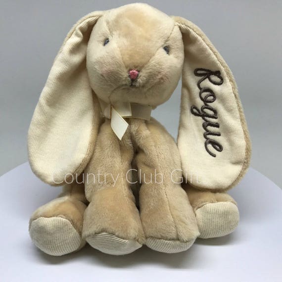 personalized stuffed bunny