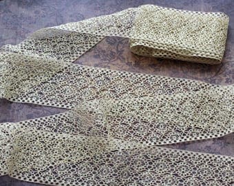 Lovely Antique Lace Trim - 3 yards