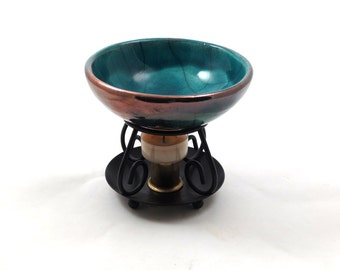 Aromatherapy Raku Essential Oil Diffuser Handmade Ceramic Pottery