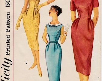 2457 Simplicity Dress Pattern Vintage size 14