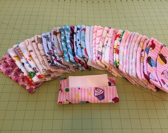 Baby Doll Diaper Wipes Case and Three White Wipes
