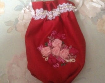 small pull string bag