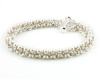 Spine Of The Centipede Chainmaille Bracelet Kit - Choose Your Color!