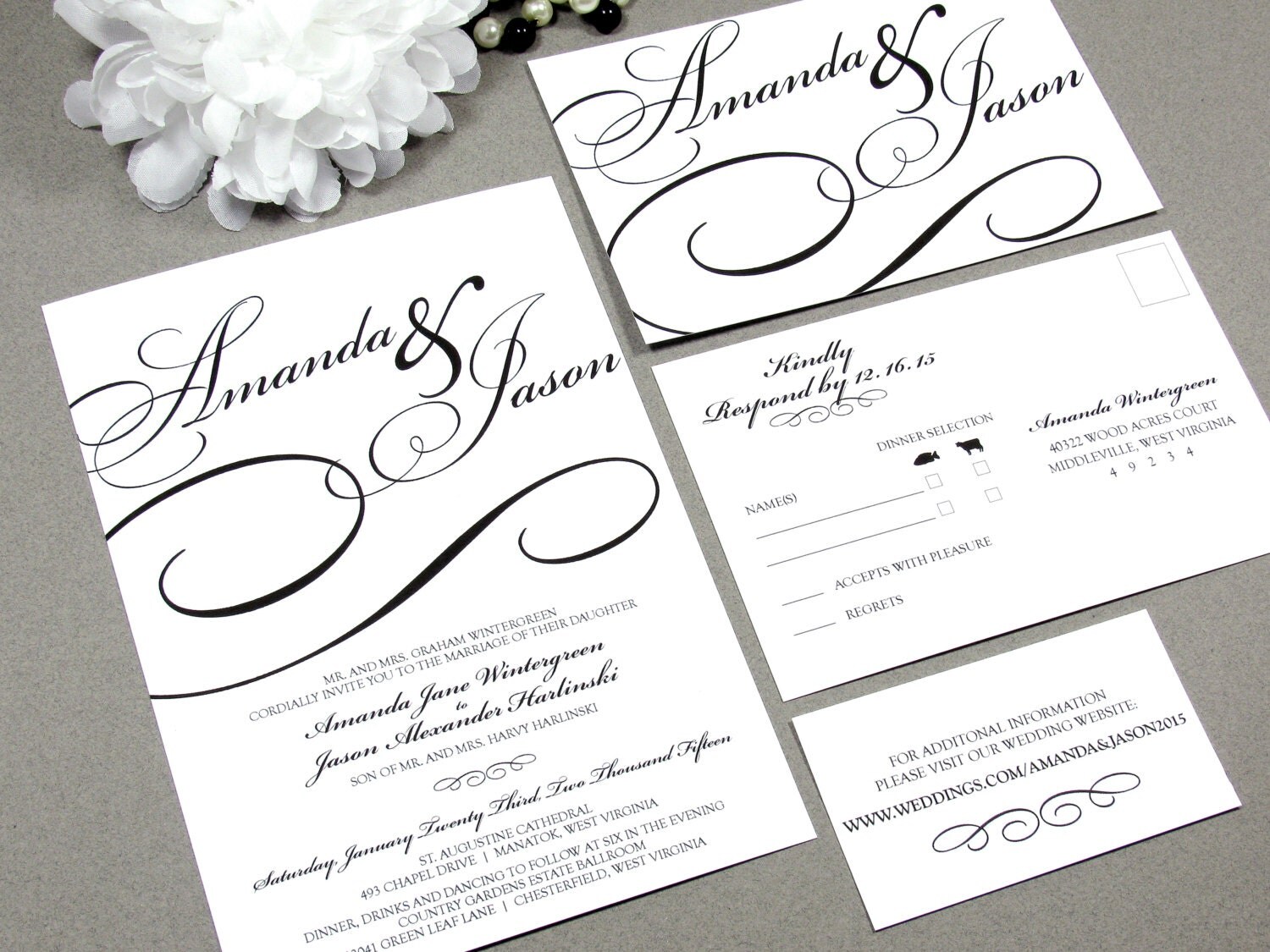 what does black tie mean on a wedding invitation
