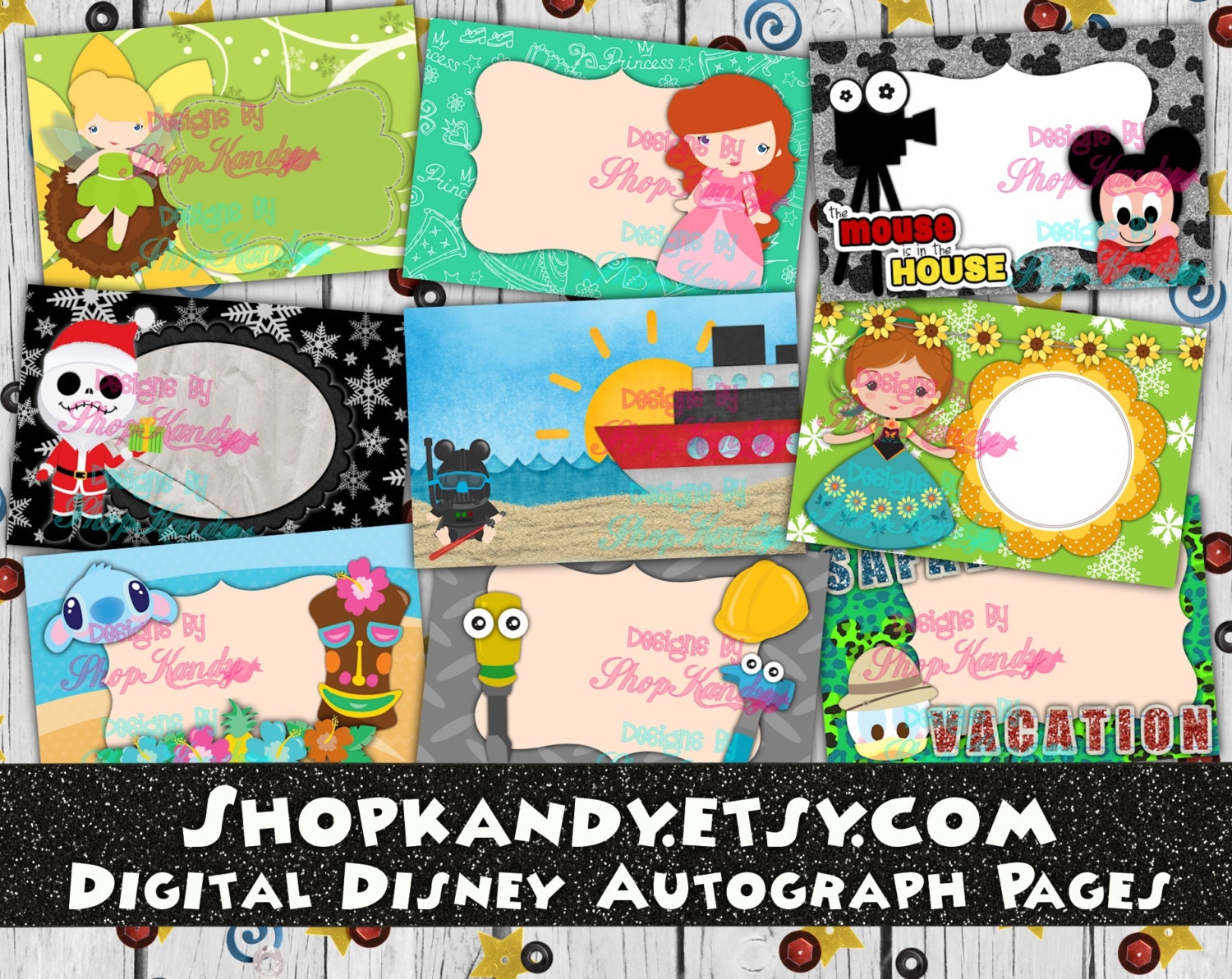Disney Autograph Album Disneyland Autograph Pages Walt