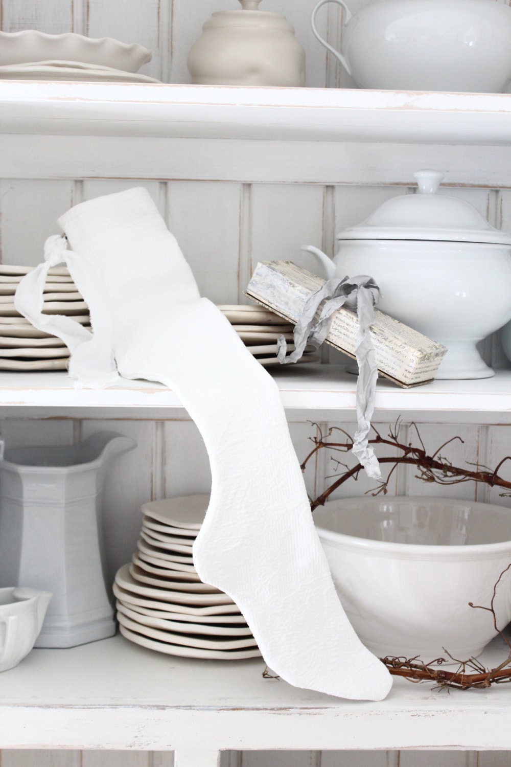 RESERVED MARY WILLIS..4.French Matelasse Stockings