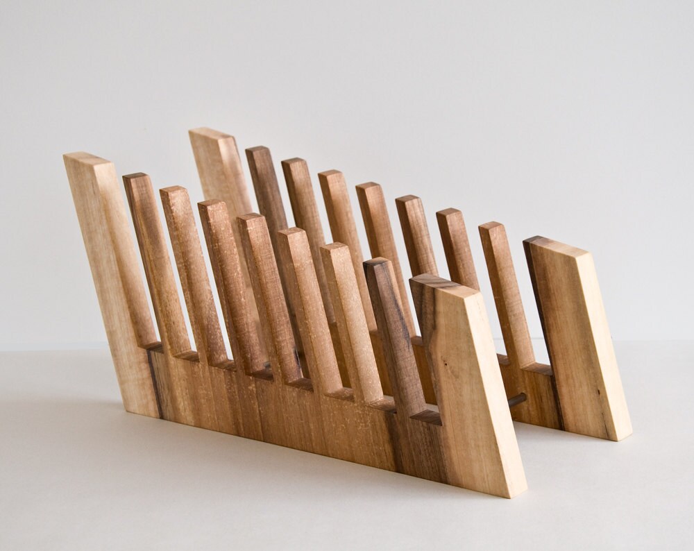 File Sorter / File Organizer / File Holder / Wood by lessandmore
