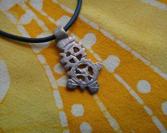 Petite Ethiopian Coptic Cross Pendant Necklace