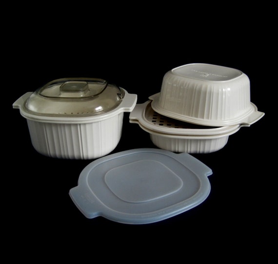 Rubbermaid Microwave Cookware Set Casserole Dish 5553 5152