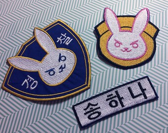 Officer Dorito - D.Va Cosplay Iron On Patch