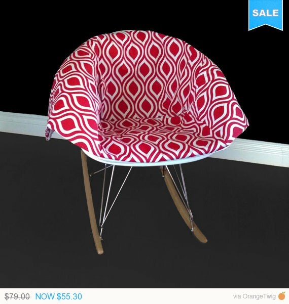 Closeout EAMES Rocking Chair Pad Nicole by RockinCushions