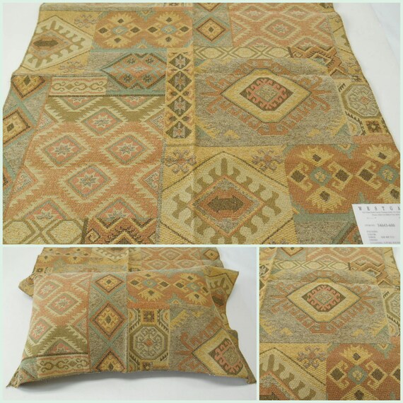 Westgate Tribal Upholstery Fabric Kilim Chenille pc