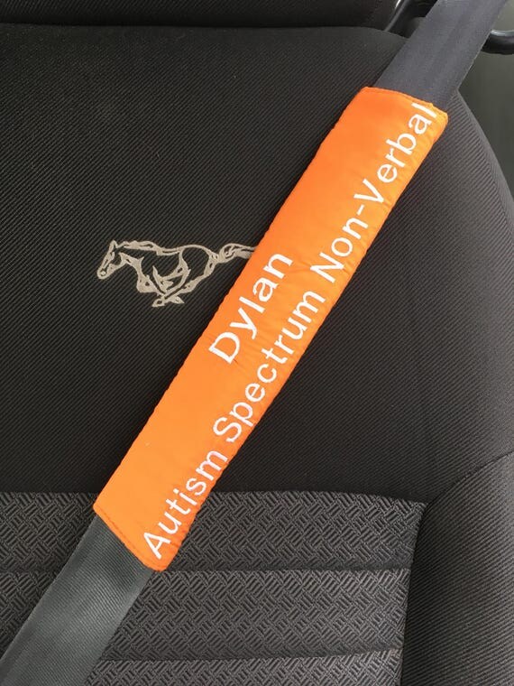 Medical Alert Seat Belt Cover Emergency Seat Belt Cover