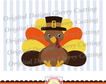Thanksgiving turkey for boys,Thanksgiving Silhouette & Cricut Cut Files DGCUTTH14 -Personal and Commercial Use