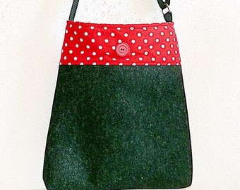 Spacious shopper for university, office etc., bag, shoulder bag