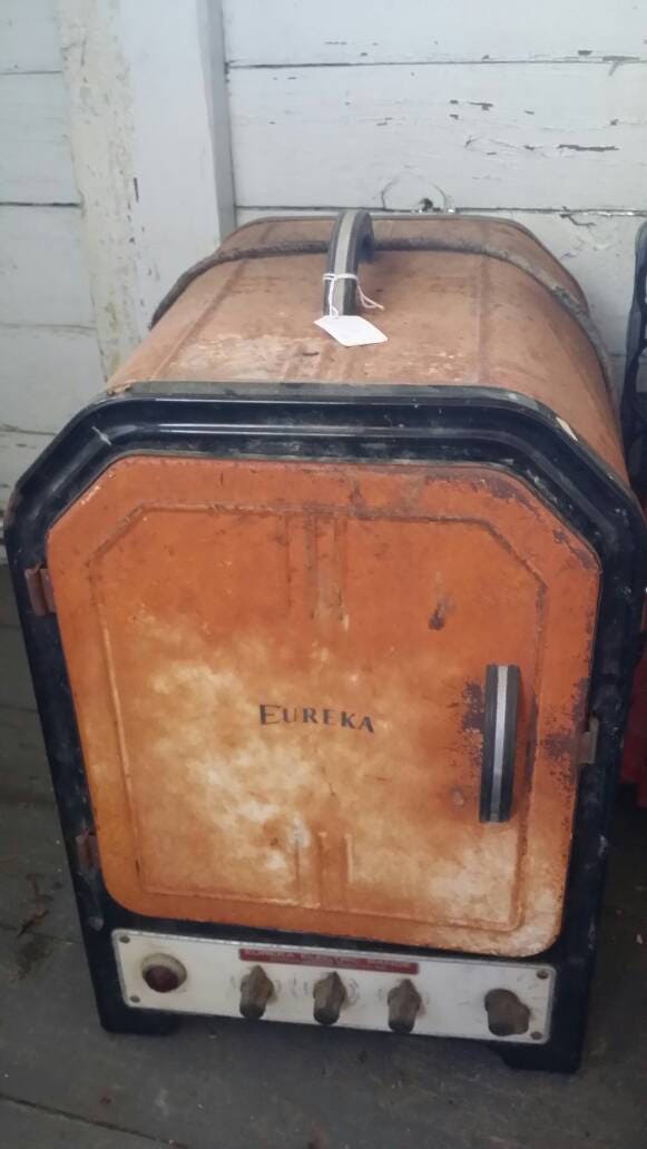 Vintage Eureka Electric Range with Two Burners Table Top Size