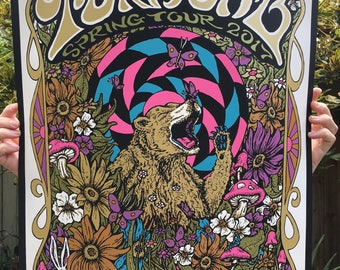 Turkuaz Spring Tour 2017 SHOW EDITION print by Nathaniel Deas