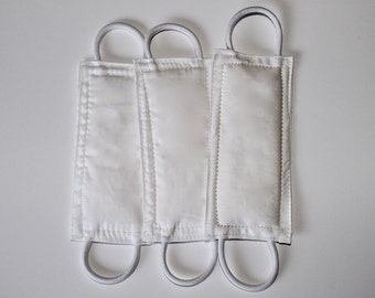 All White (3 PACK) door latch cover for classrooms, school, teachers, school rooms.