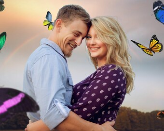 LS Butterfly Overlays and Photoshop Actions