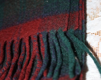 Johnstons of Elgin 100% Cashmere Tartan Scarf, Made in Scotland