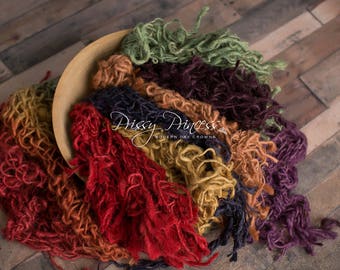Burlap Newborn photography props, burlap blanket baby photography props, rainbow baby props, baby nest photo prop, baby posing props