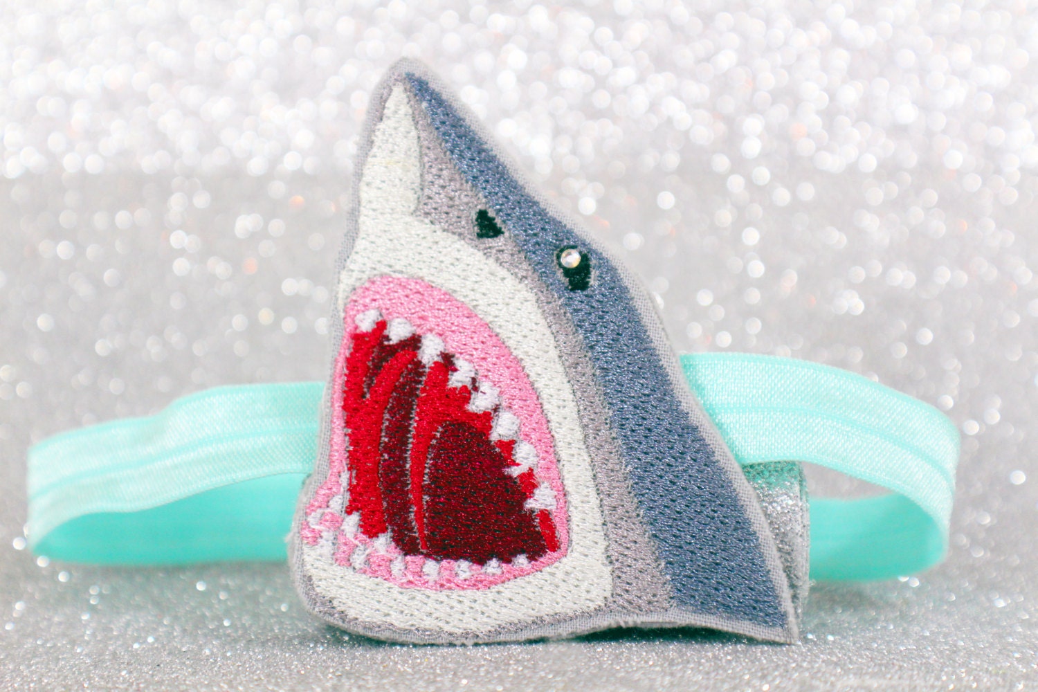 Great White Shark Headband Beach Accessories Shark Week