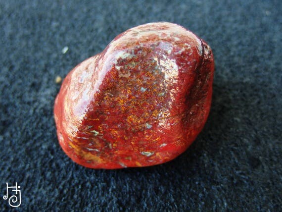 Red and Yellow Jasper Gemstone, Orphic Jasper Stone. Raw Natural Stones ...