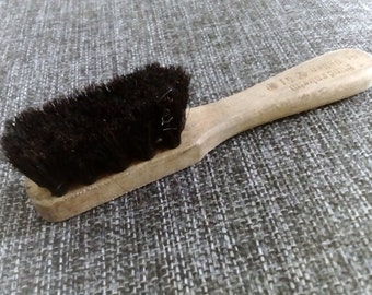 Vintage Swiss military shoe brush Blindenheim, army gear surplus 1960s-1970s