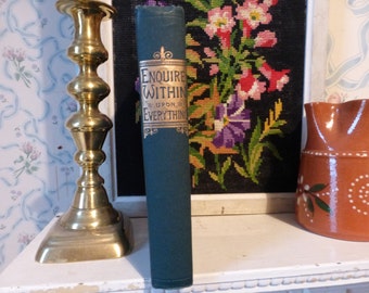 Enquire Within upon Everything book 79th ed 1889 London
