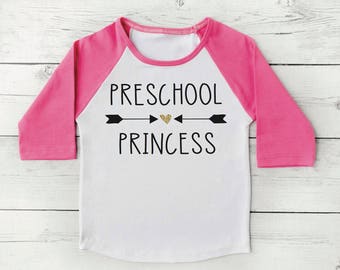 preschool princess shirt