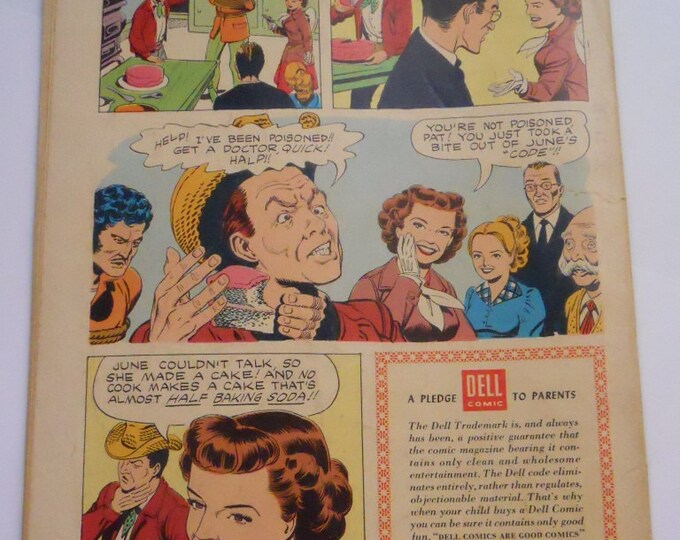 Dale Evans Queen of the West Vintage Comic Book, No. 13 1956, VG-