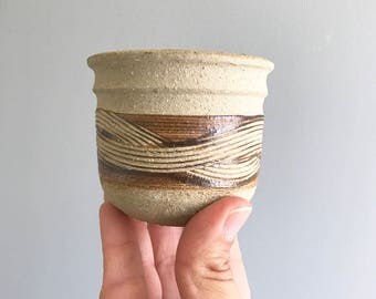 Mini Planter / Vintage Terra Cotta Mini Planter