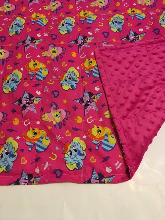 My little pony weighted blanket 35X40 & 40X60