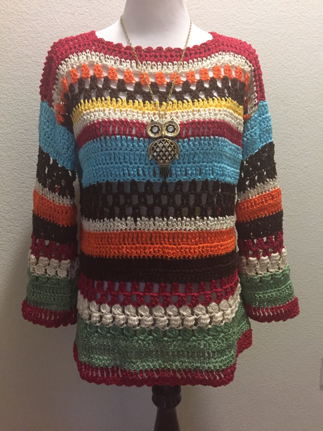 Multicolor Sweater Pattern NO REFUND