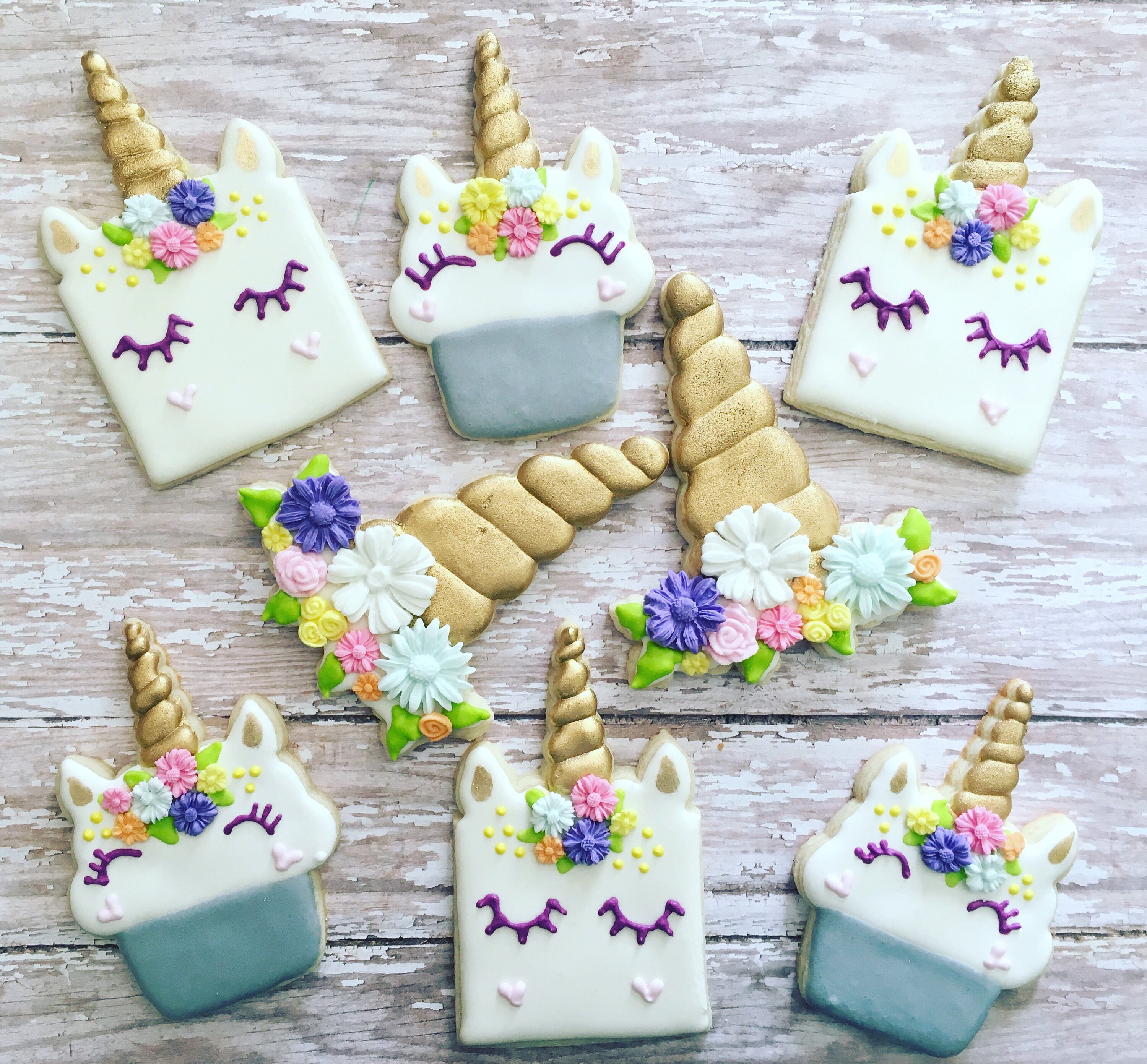 unicorn cookies sugar