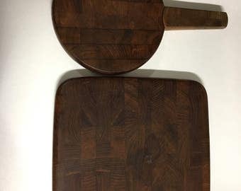 Pair Of Jens Quistgaard For Dansk Cheeseboards. FREE SHIPPING