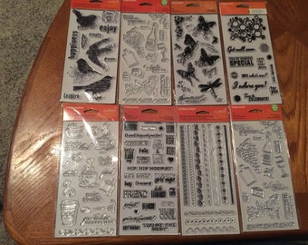 Clear Stamps by Fiskars for all your projects.