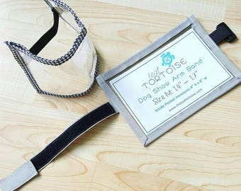 Dog Show Armband - Ajustable - Armband - Elastic or Hook & Loop