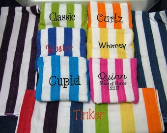 PERSONALIZED BEACH TOWELS ~ Kids / Bridesmaid Gifts / Adults / Pool Party / Birthday Favors / Graduation Gift/Easter Basket